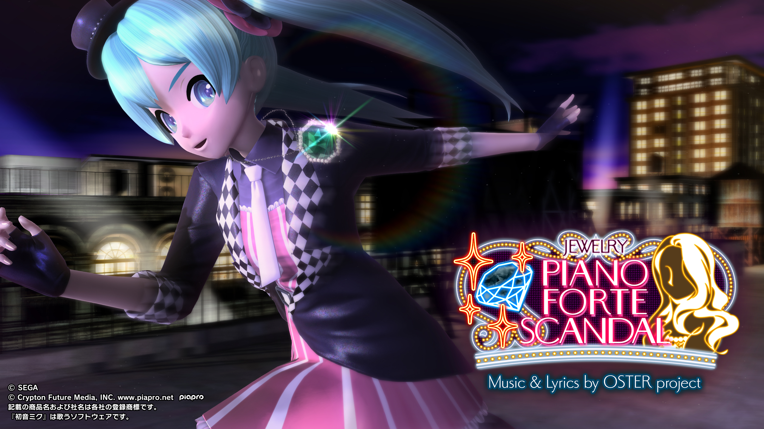 Laden Sie das Vocaloid, Hatsune Miku, Animes, Projekt Diva-Bild kostenlos auf Ihren PC-Desktop herunter