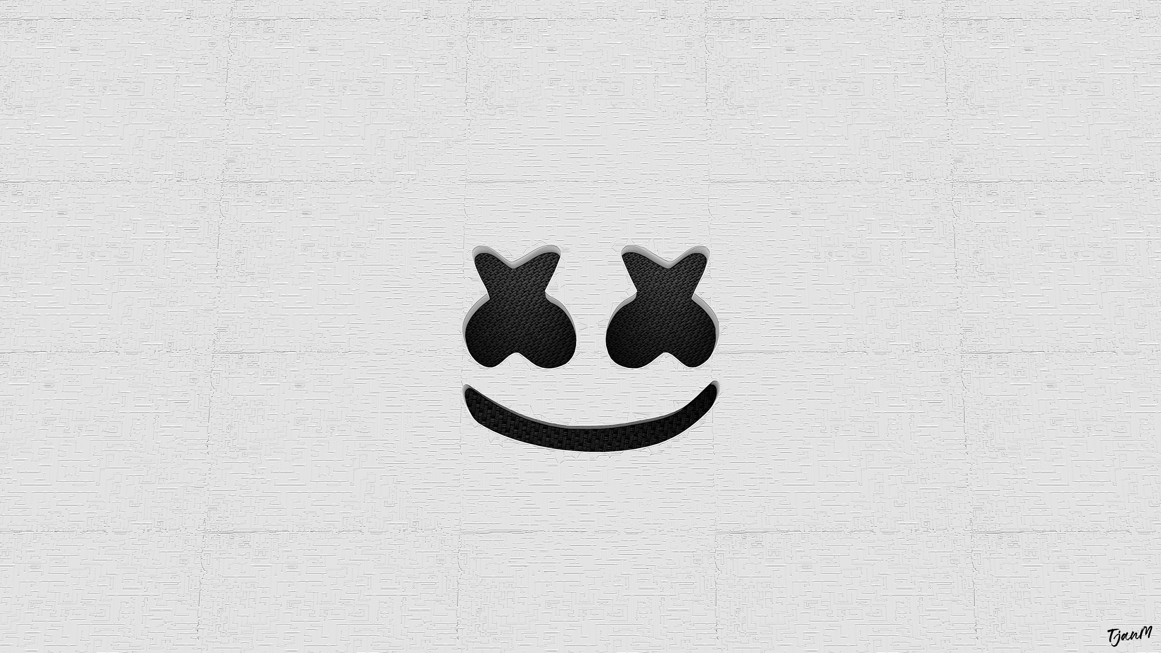 Free download wallpaper Music, Dj, Smiley, Logo, Marshmello (Dj), Marshmello on your PC desktop