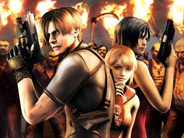 Download mobile wallpaper Resident Evil, Video Game, Resident Evil 4 for free.