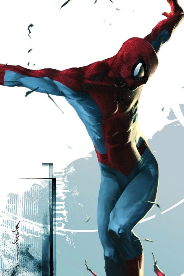 Handy-Wallpaper Comics, The Amazing Spider Man, Spider Man kostenlos herunterladen.