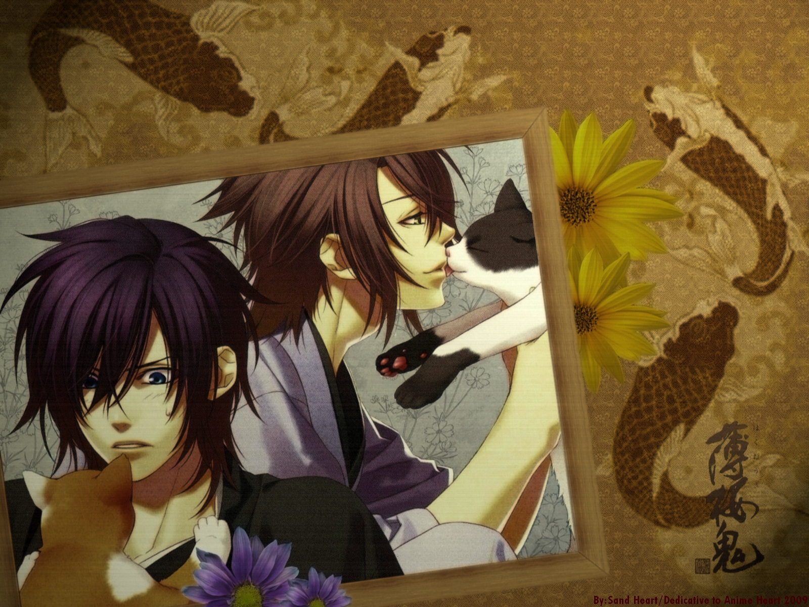 Download mobile wallpaper Hakuouki Shinsengumi Kitan, Anime for free.