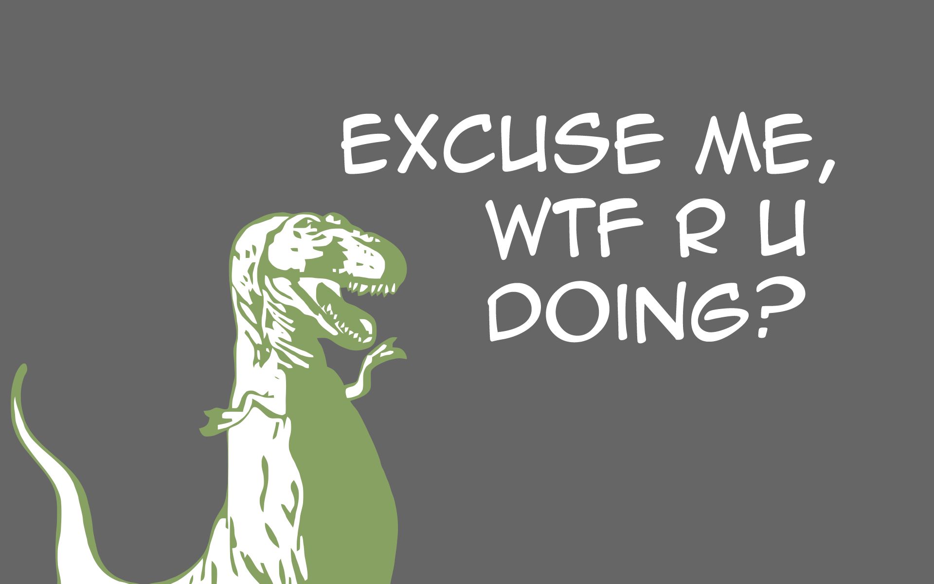 Download mobile wallpaper Dinosaur, Humor for free.