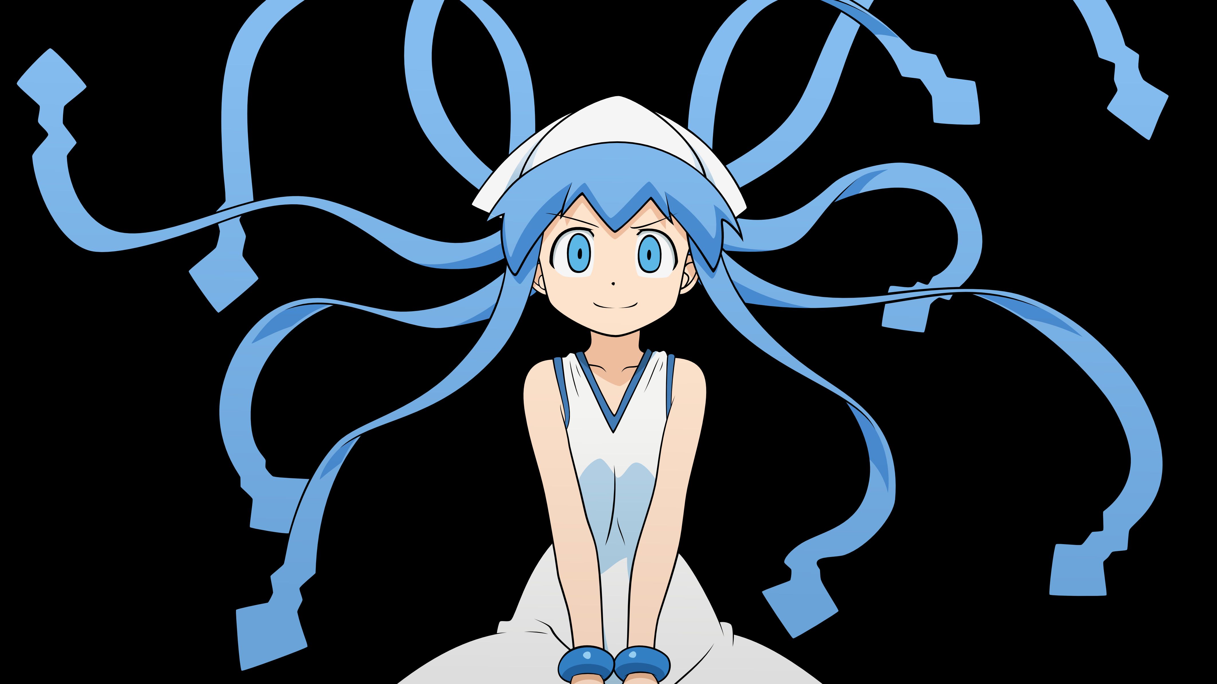anime, squid girl, ika musume