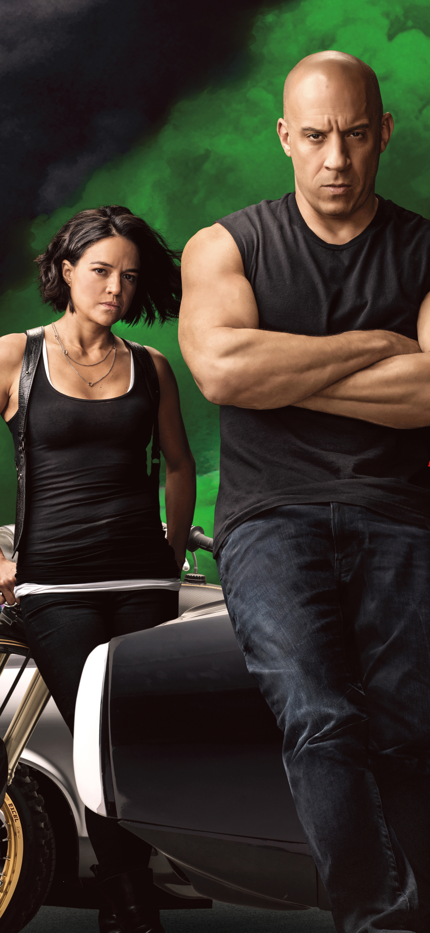Laden Sie das Vin Diesel, Filme, Dominik Toretto, Michelle Rodriguez, Fast & Furious Neues Modell Originalteile, Letty Ortiz, Fast & Furious 9-Bild kostenlos auf Ihren PC-Desktop herunter