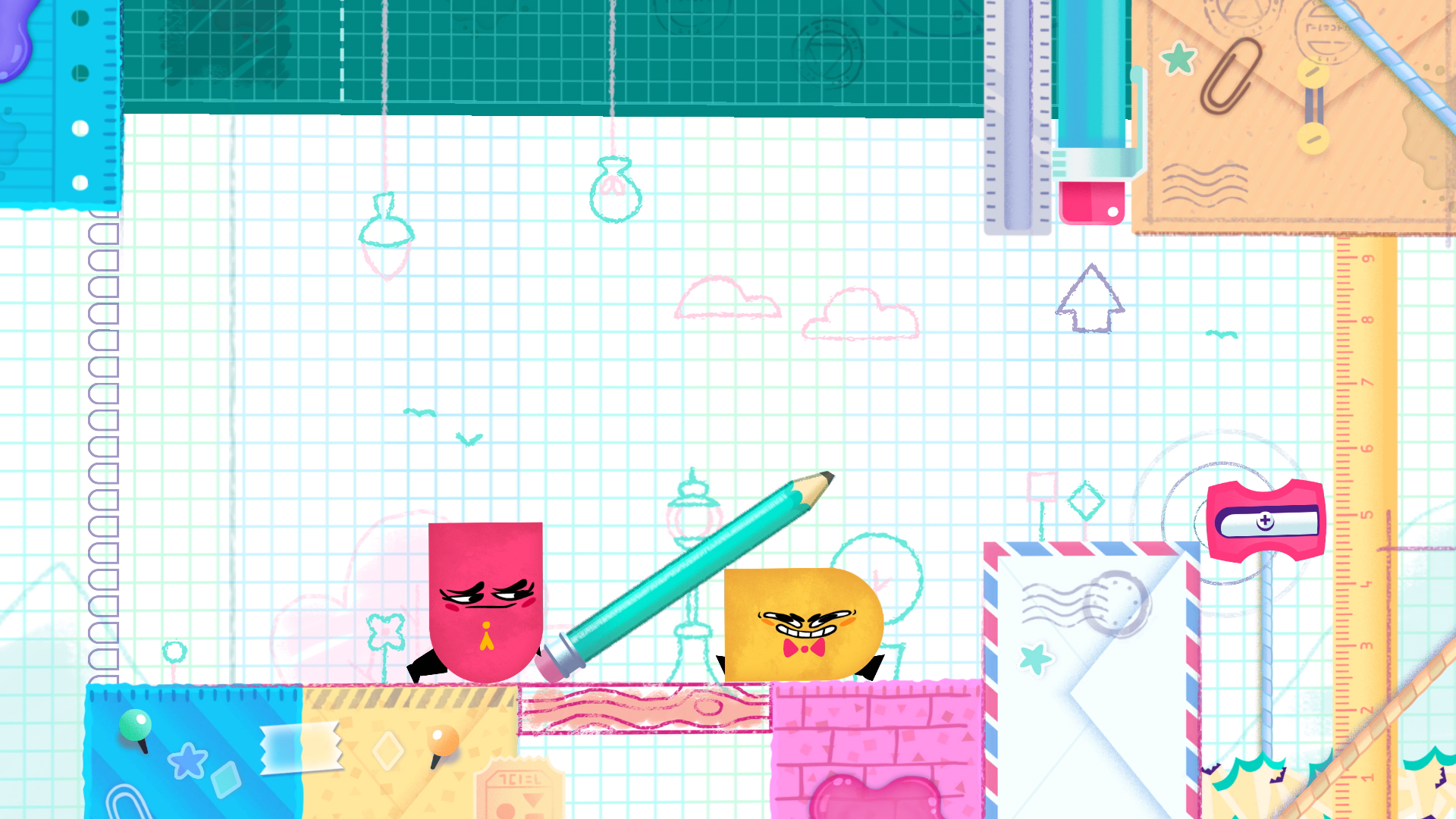 820017 télécharger le fond d'écran jeux vidéo, snipperclips - économiseurs d'écran et images gratuitement