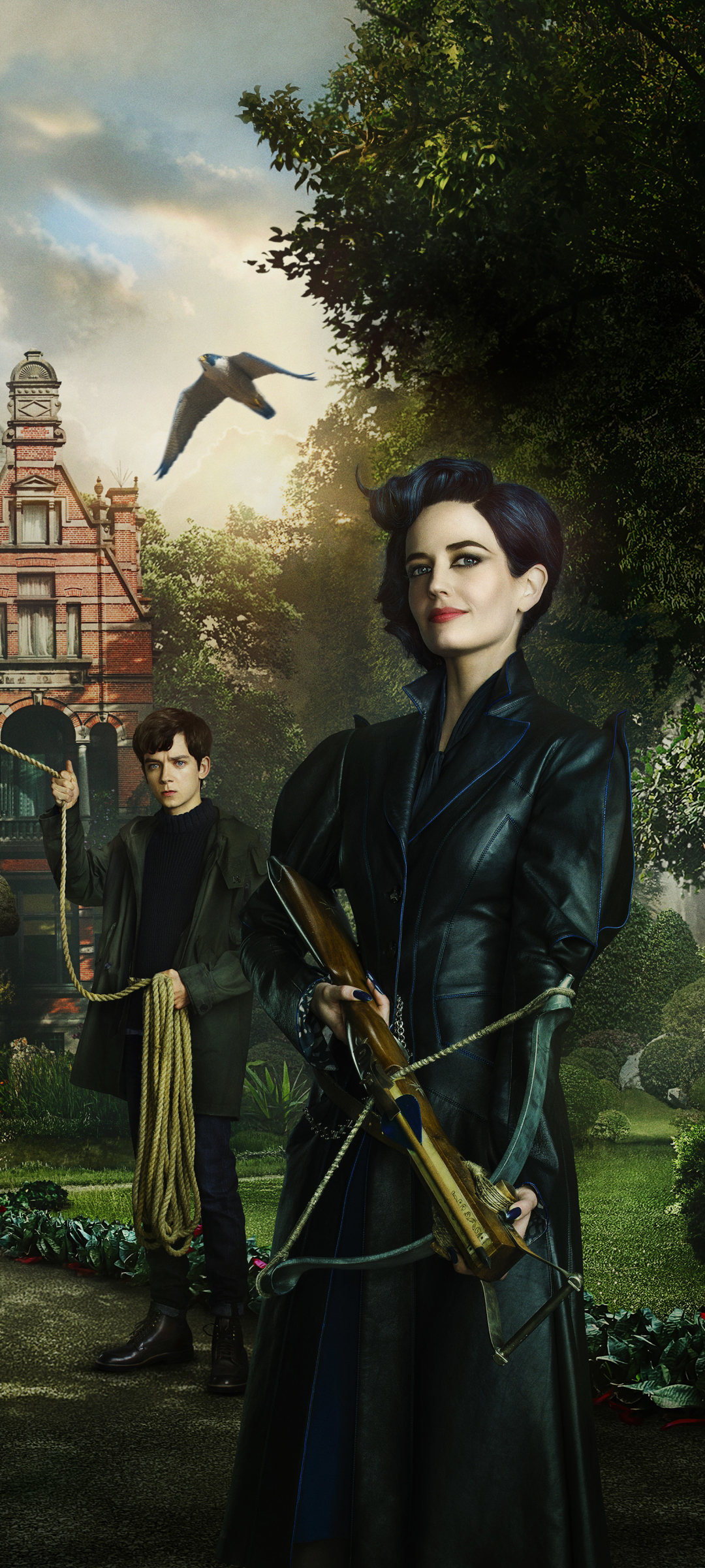 Download mobile wallpaper Eva Green, Movie, Miss Peregrine's Home For Peculiar Children for free.