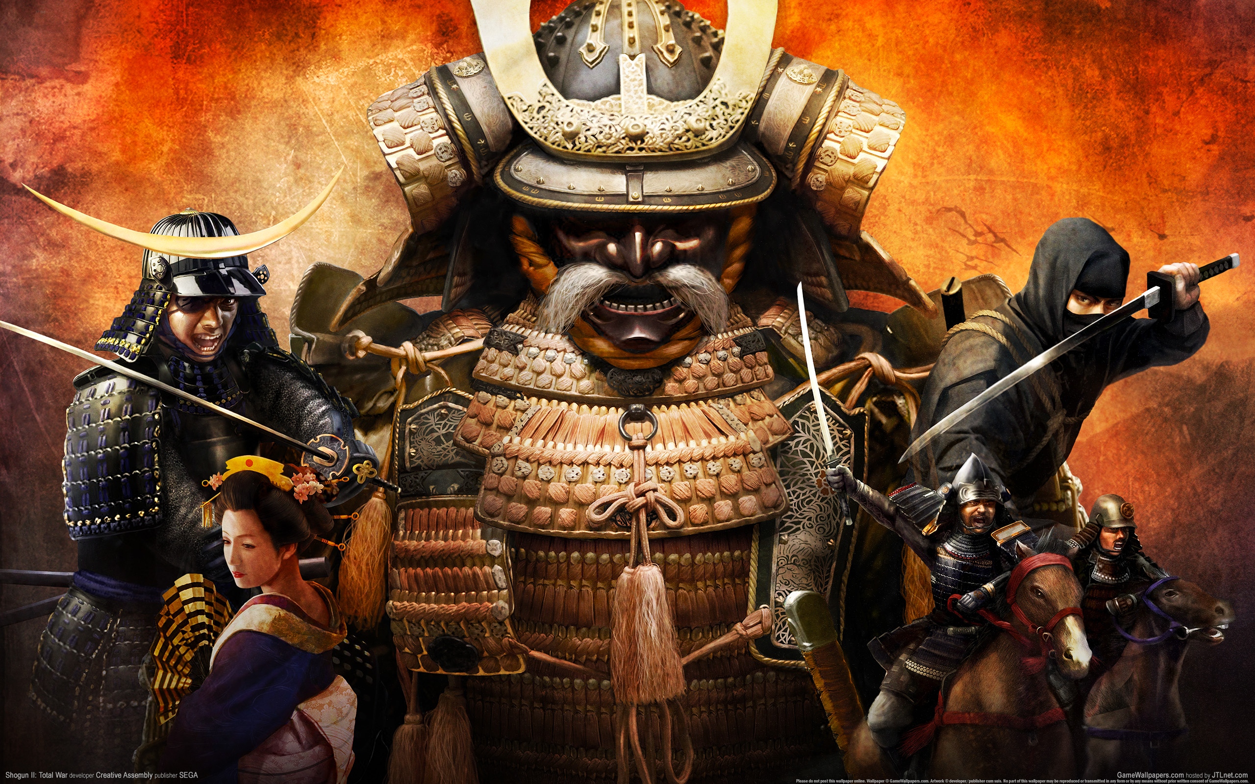 274775 descargar fondo de pantalla videojuego, total war: shogun 2, guerra total: protectores de pantalla e imágenes gratis