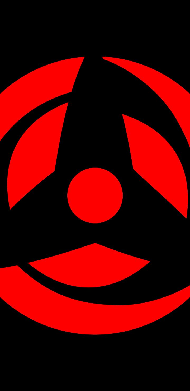 Handy-Wallpaper Naruto, Minimalistisch, Animes, Sharingan (Naruto), Mangekyō Sharingan kostenlos herunterladen.