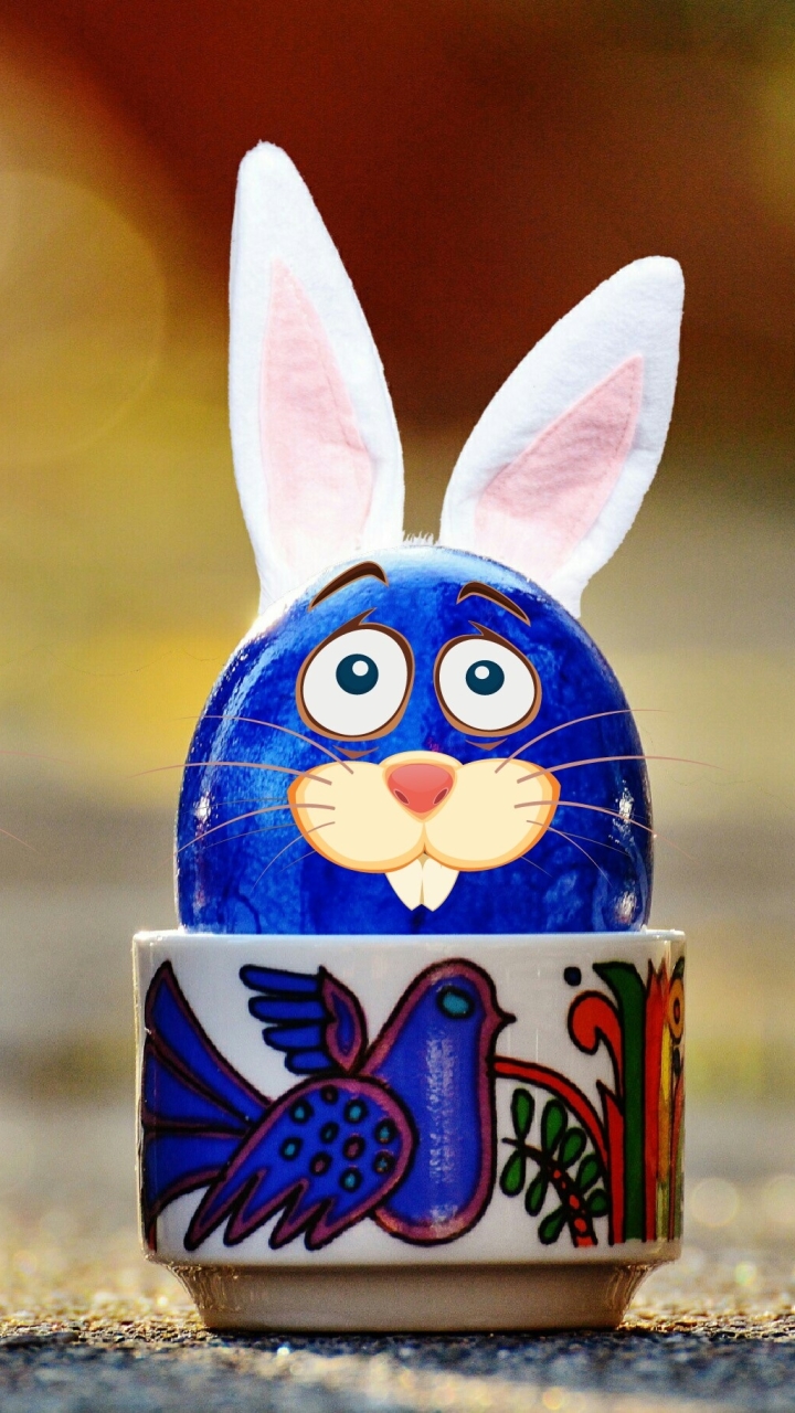 Descarga gratuita de fondo de pantalla para móvil de Pascua, Taza, Día Festivo, Huevo, Fiesta, Orejas De Conejo.