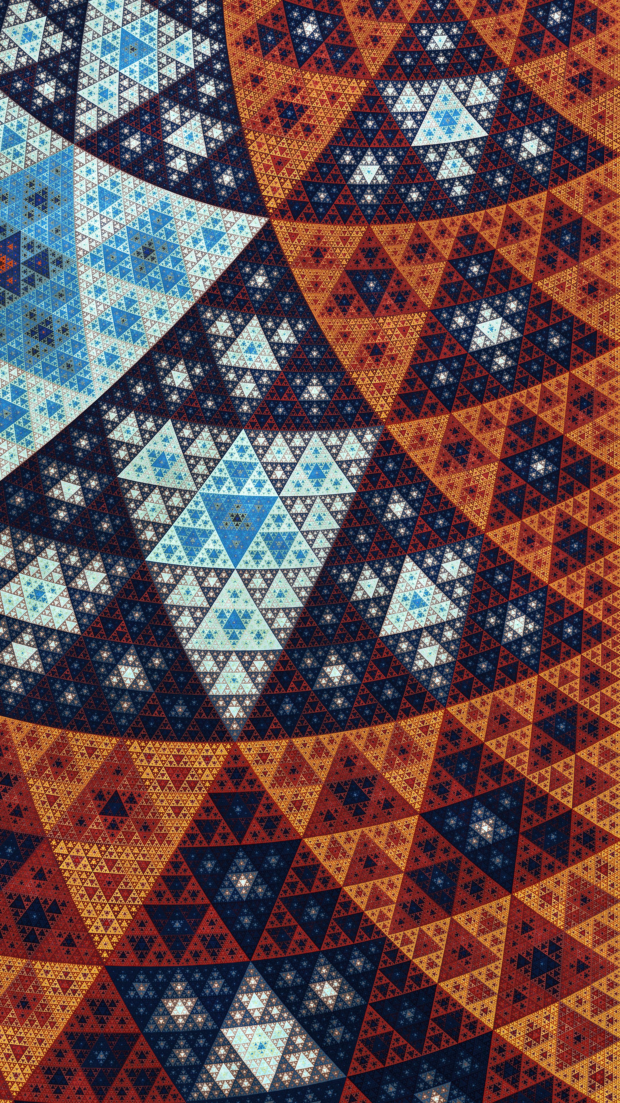 geometric, textures, abstract, pattern, texture, fractal, triangles