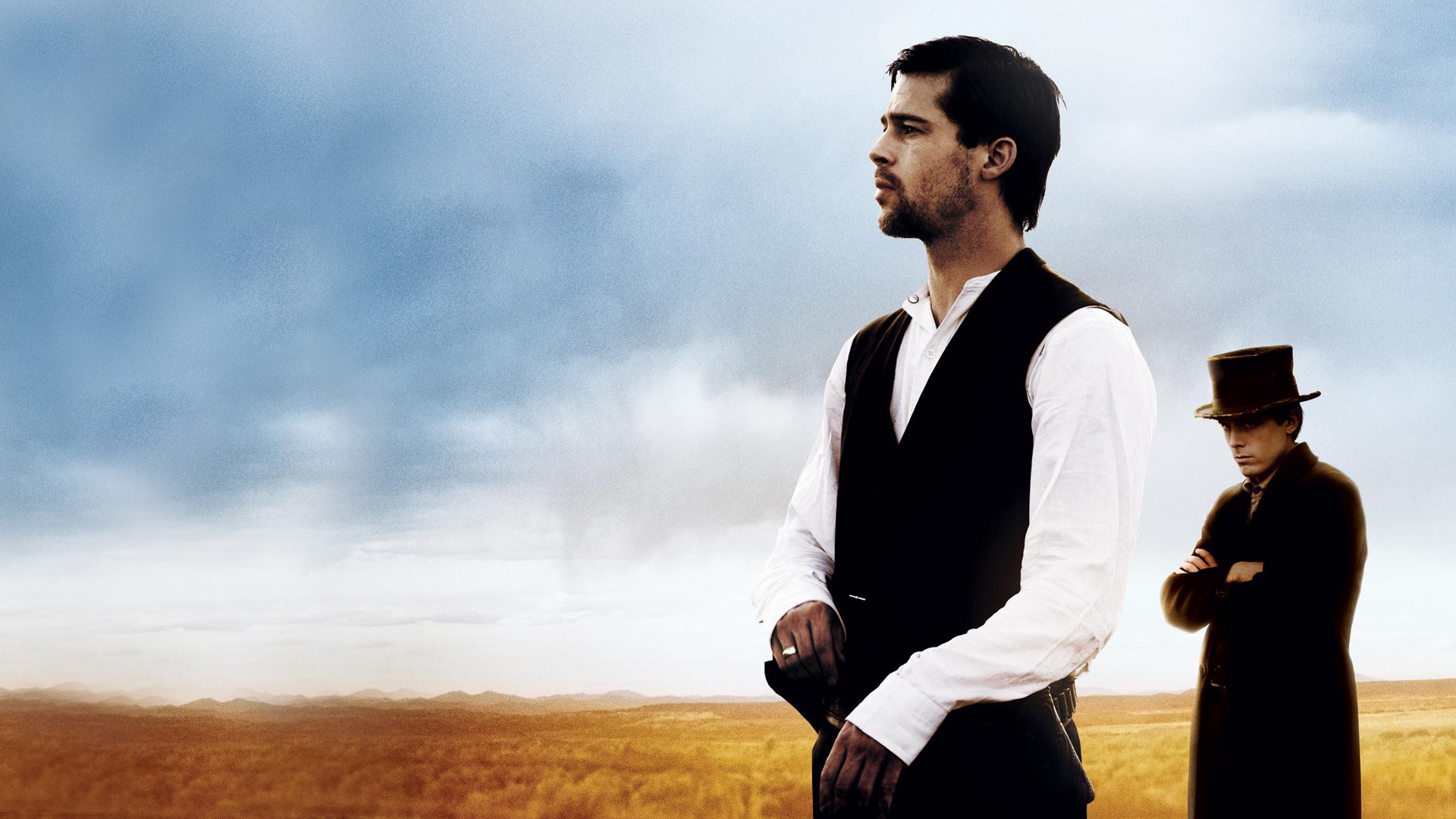 movie, the assassination of jesse james by the coward robert ford, brad pitt, casey affleck