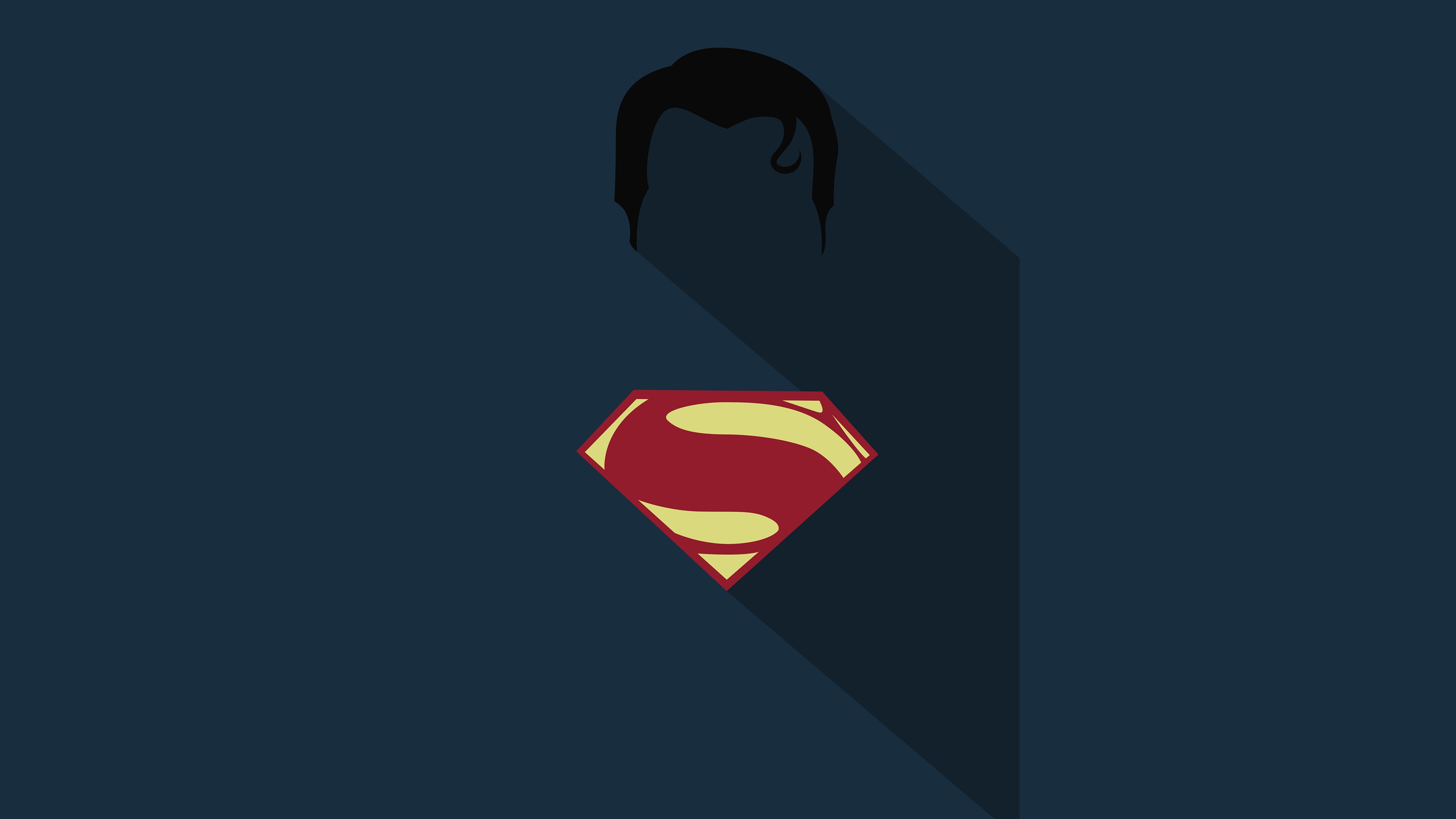 410662 descargar fondo de pantalla logotipo de superman, minimalista, historietas, superhombre, dc comics: protectores de pantalla e imágenes gratis