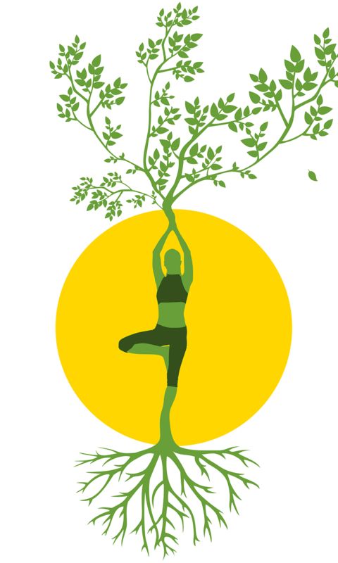 Download mobile wallpaper Tree, Mood, Meditation, Women, Yoga for free.