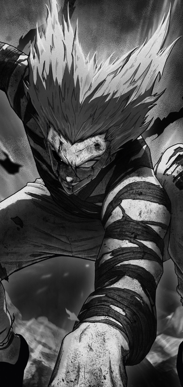 Download mobile wallpaper Anime, One Punch Man, Genos (One Punch Man), Garou (One Punch Man) for free.
