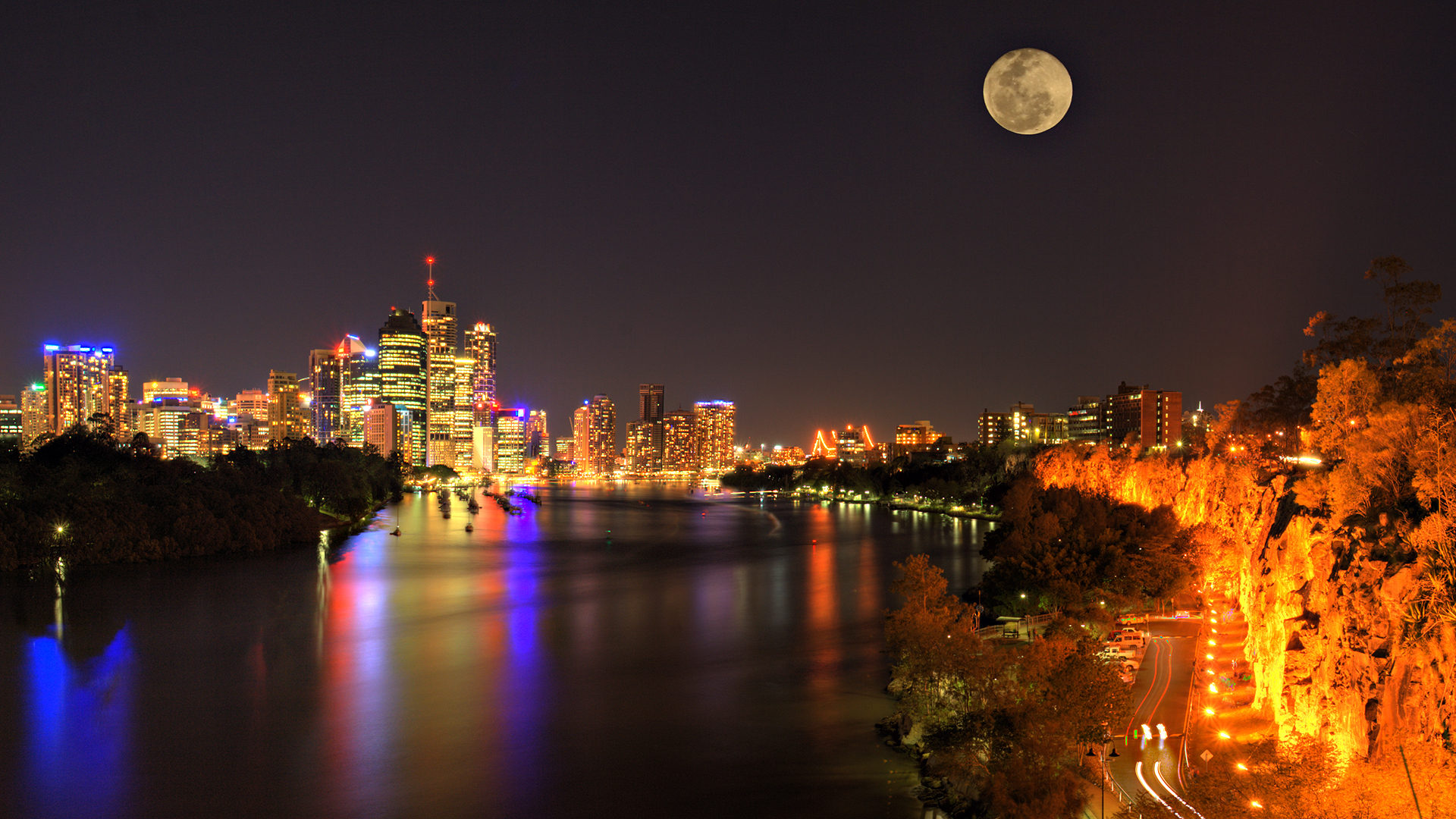 Descarga gratis la imagen Ciudades, Australia, Brisbane, Hecho Por El Hombre en el escritorio de tu PC