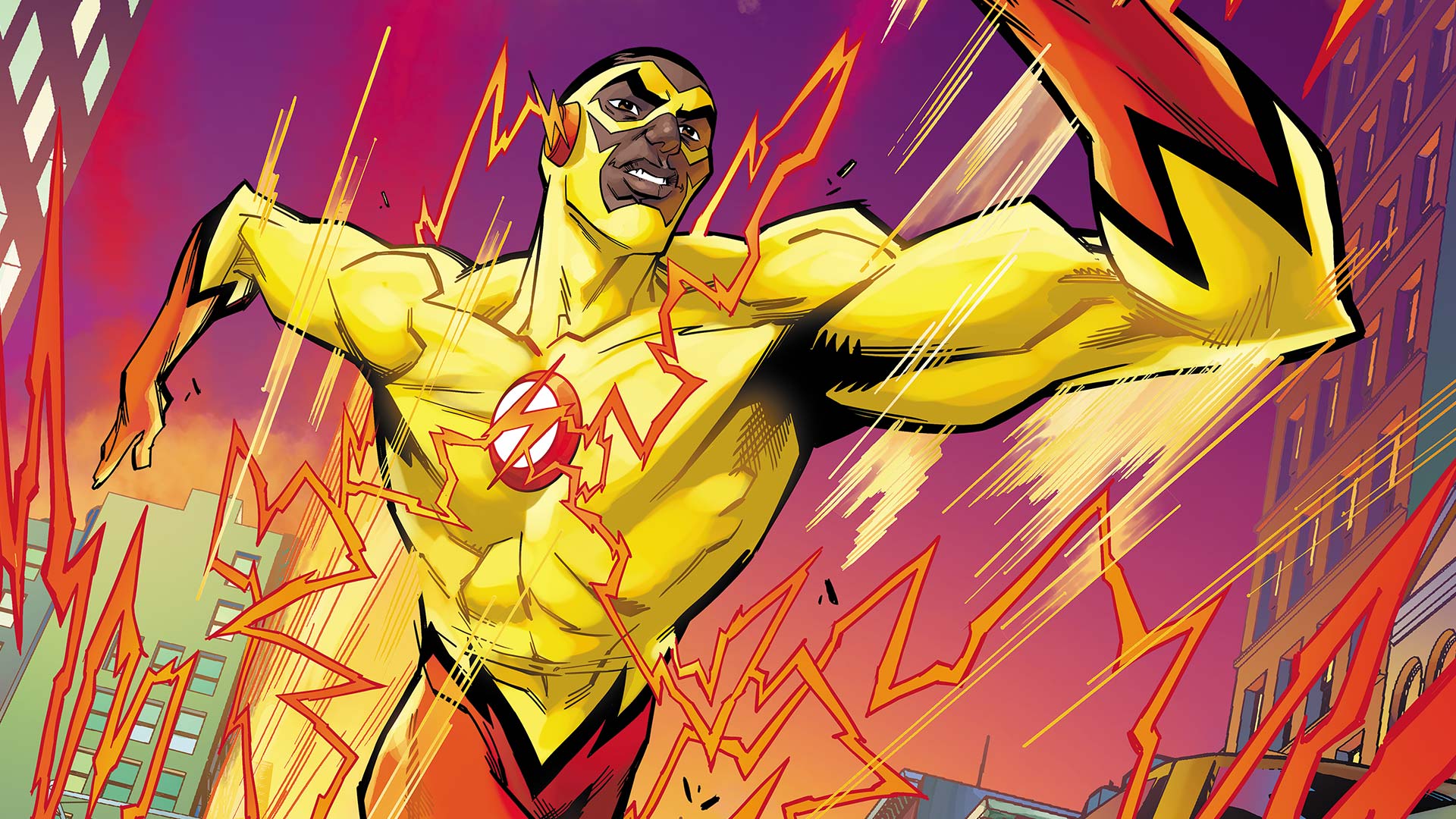 Download mobile wallpaper Comics, Dc Comics, Kid Flash, Wallace West for free.