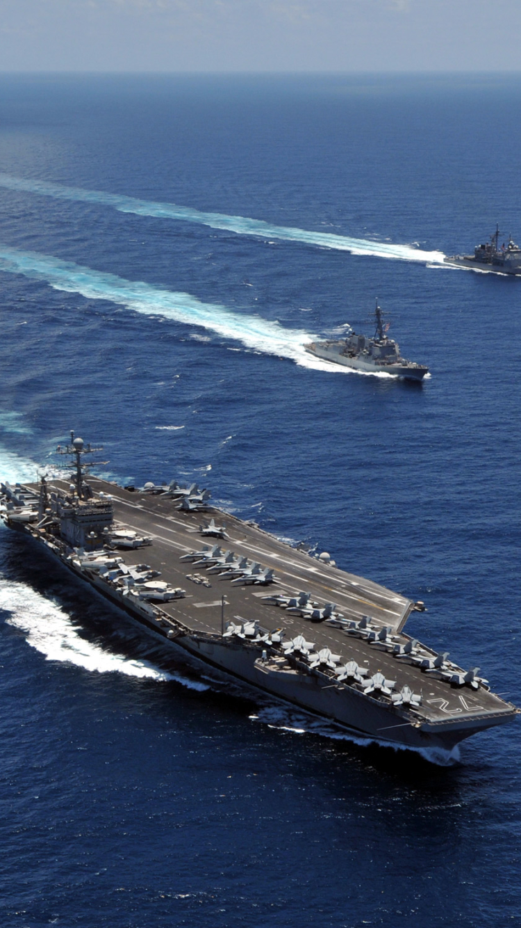 HD wallpaper military, uss abraham lincoln (cvn 72), warship, aircraft carrier, warships