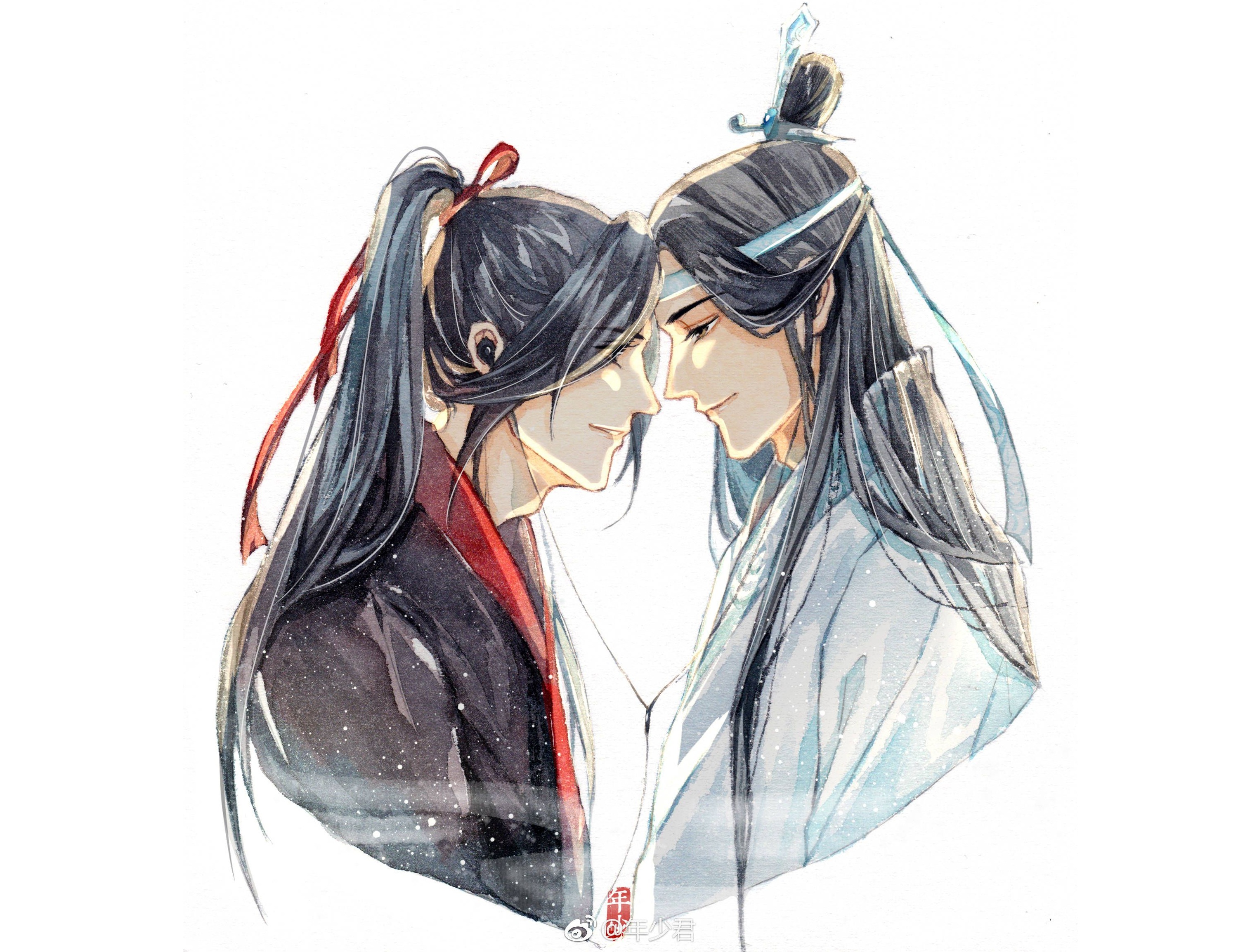 Descarga gratis la imagen Animado, Lanzhan, Wei Ying, Lan Wangji, Wei Wu Xian, Mo Dao Zu Shi en el escritorio de tu PC