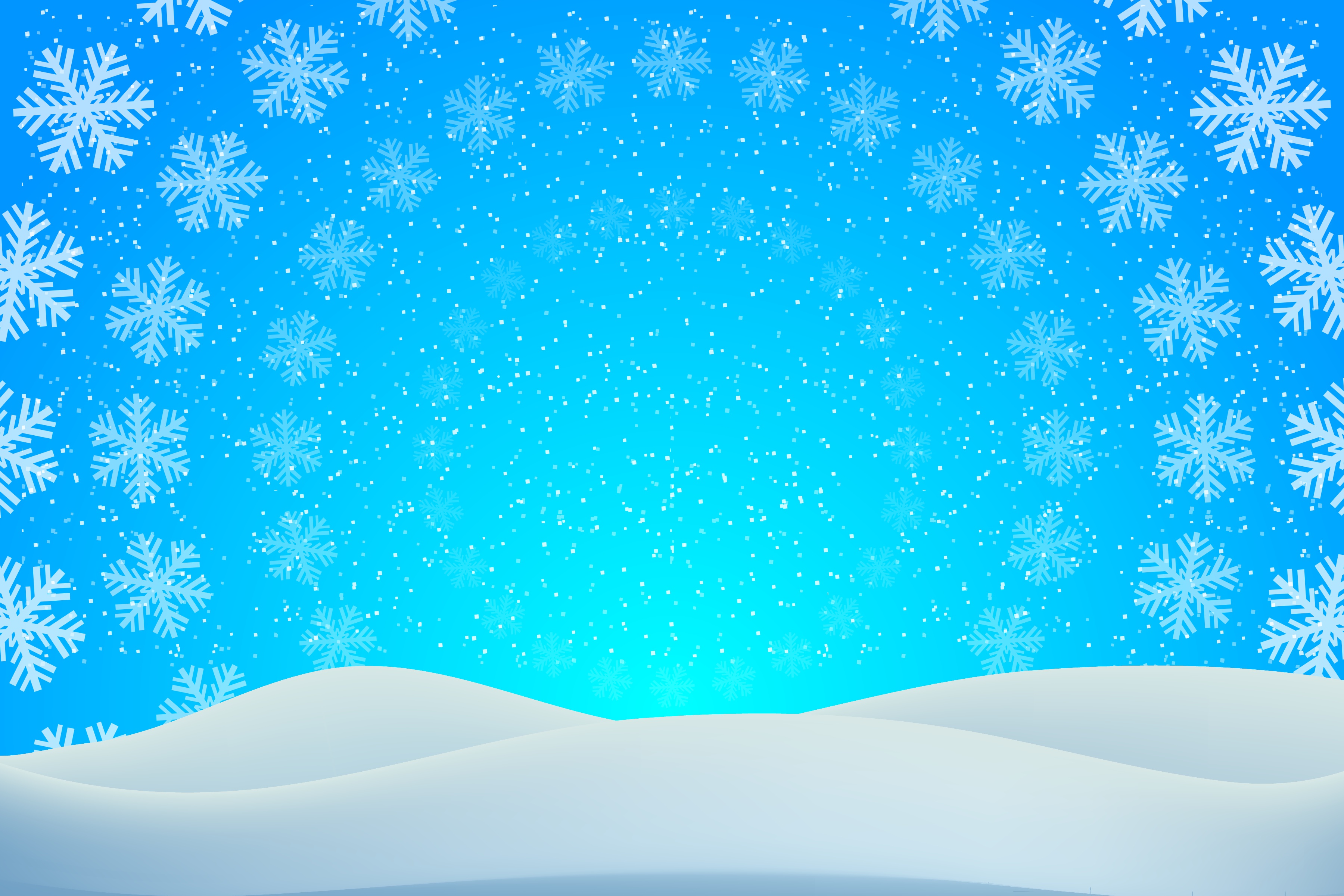 Download mobile wallpaper Winter, Snow, Artistic, Snowflake for free.
