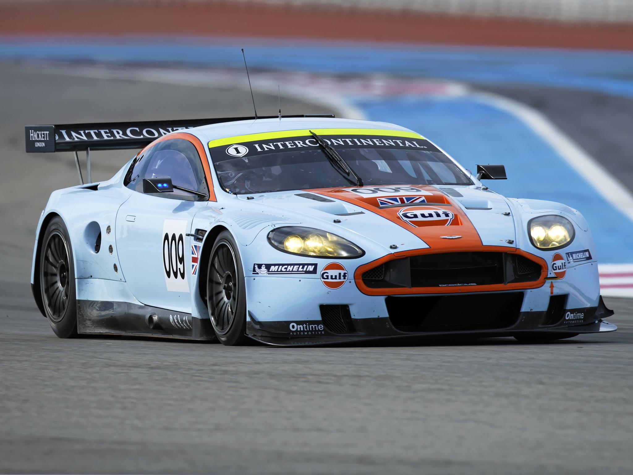 racing car, sports, auto, aston martin, cars, white, front view, style, 2008, track, route, dbr9