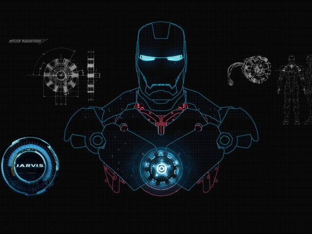 Handy-Wallpaper Iron Man, Filme kostenlos herunterladen.