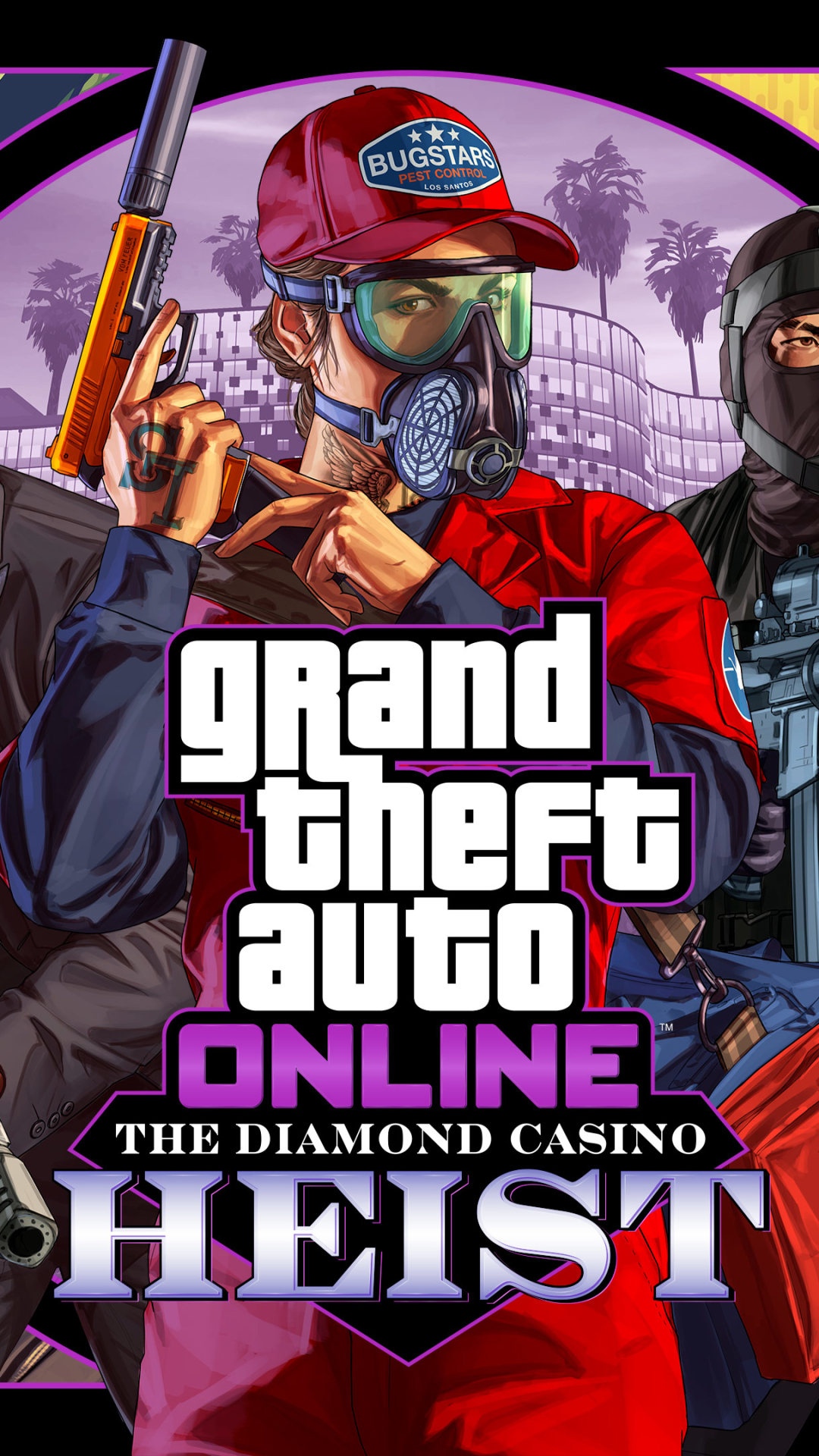 Download mobile wallpaper Video Game, Grand Theft Auto, Grand Theft Auto V, Gta Online, Gta Online: Diamond Casino Heist for free.