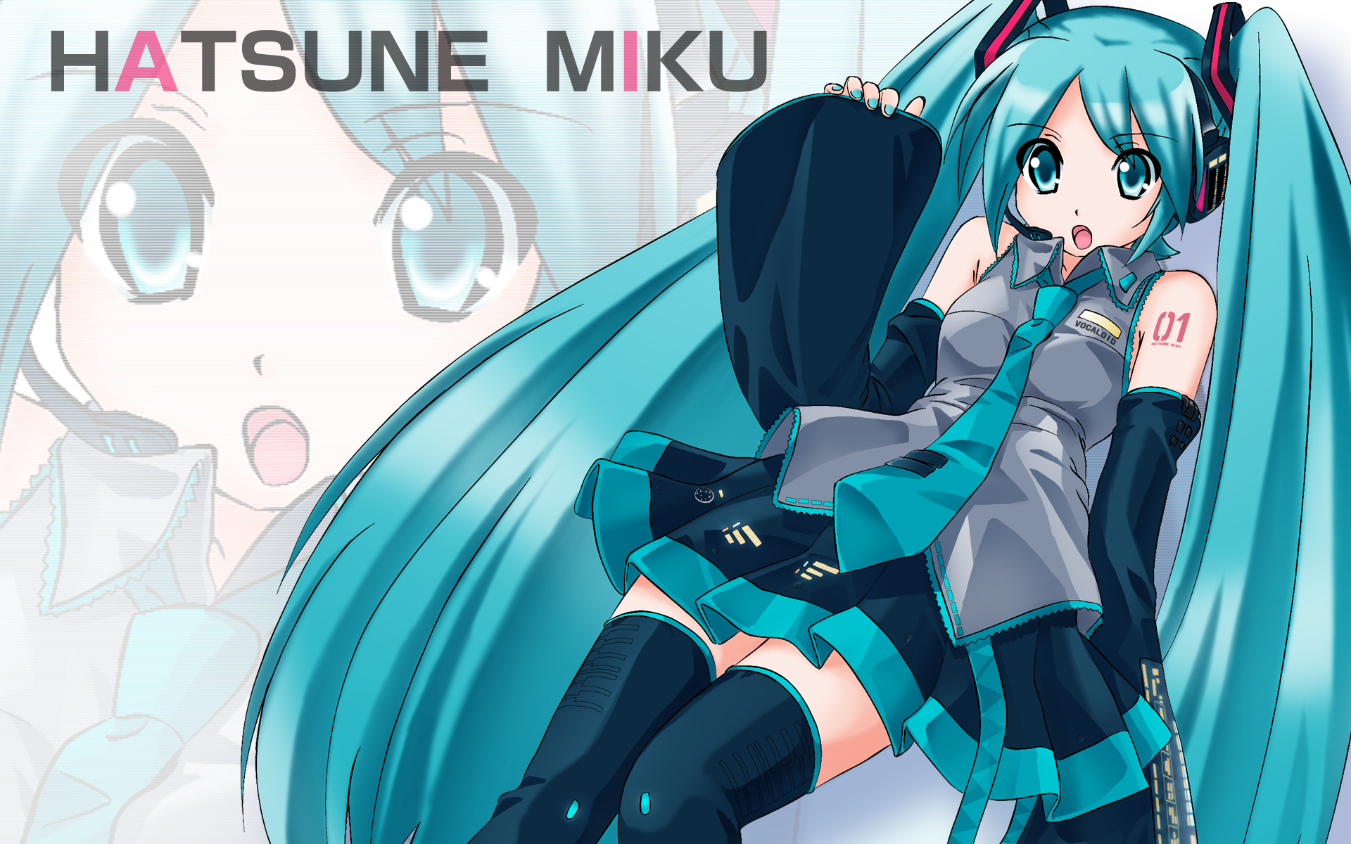 Téléchargez gratuitement l'image Vocaloïde, Hatsune Miku, Animé sur le bureau de votre PC