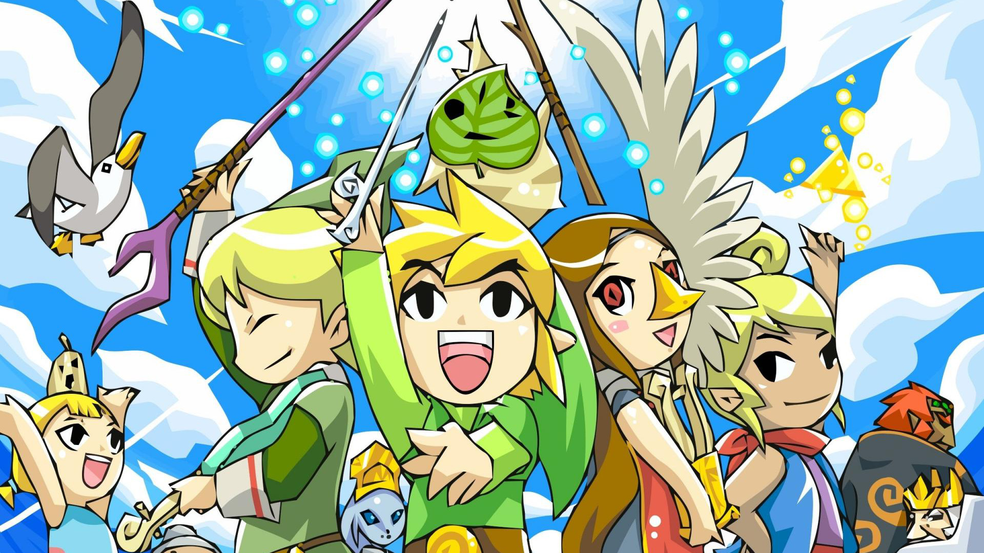 Скачати мобільні шпалери Відеогра, Зельда, The Legend Of Zelda: The Wind Waker безкоштовно.