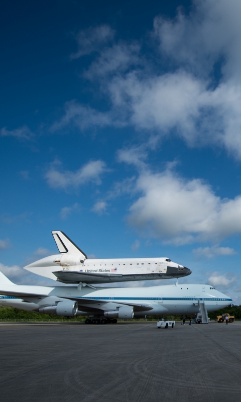 Download mobile wallpaper Shuttle, Airplane, Aircraft, Man Made, Nasa, Space Shuttle Endeavour, Space Shuttles for free.