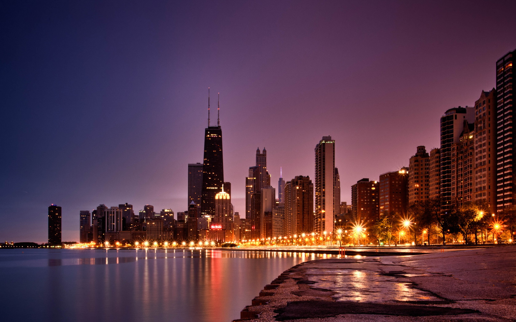 Free download wallpaper Chicago, Man Made on your PC desktop