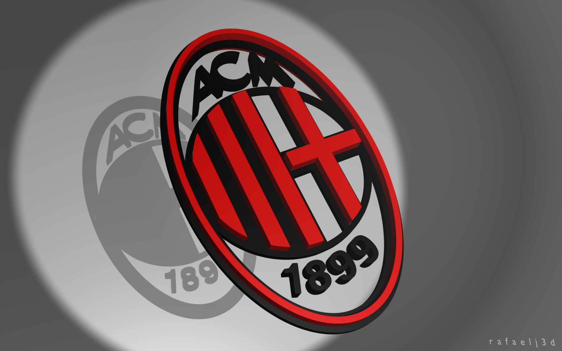 Handy-Wallpaper Sport, Fußball, Logo, Emblem, Ac Mailand kostenlos herunterladen.