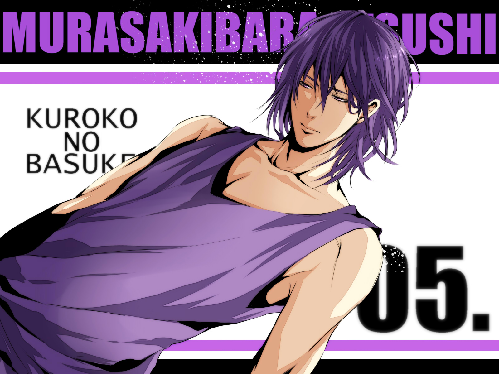 866007 télécharger le fond d'écran basket, kuroko's basket, animé, atsushi murasakibara, cheveux violets - économiseurs d'écran et images gratuitement
