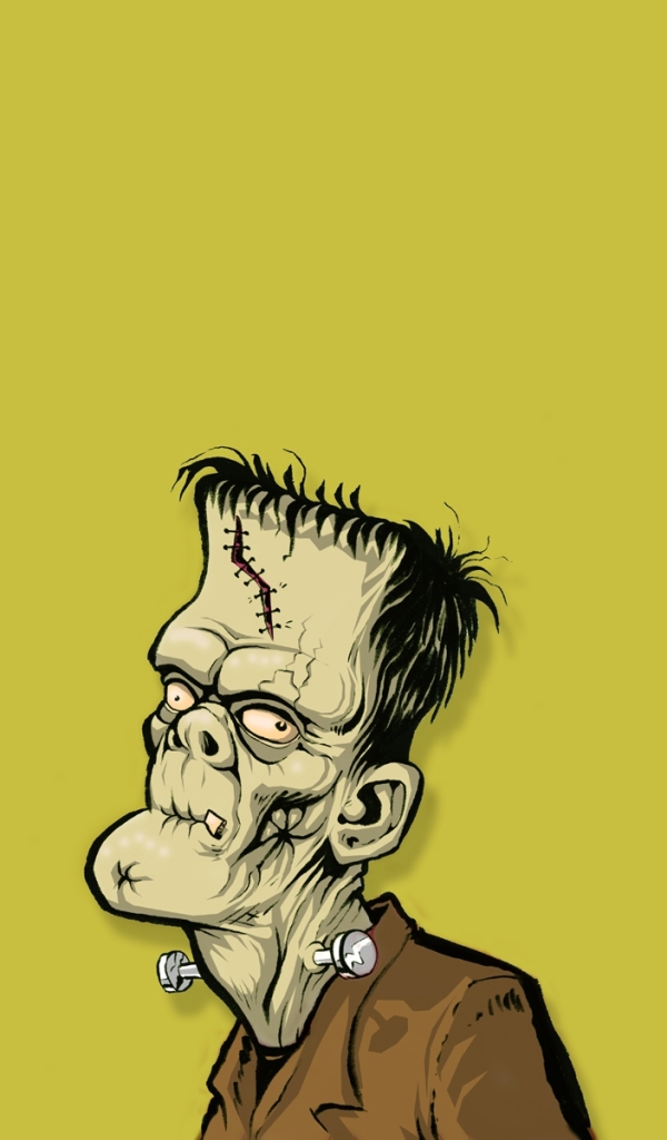 Download mobile wallpaper Dark, Frankenstein for free.
