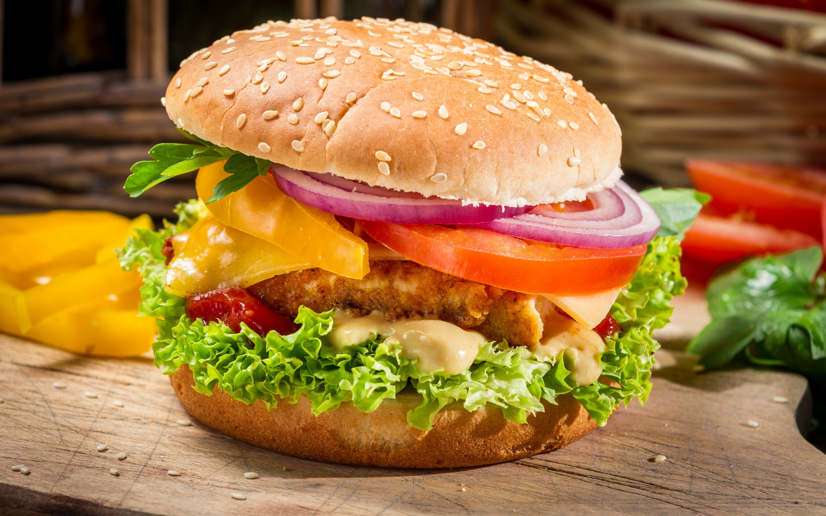 606450 Bild herunterladen nahrungsmittel, hamburger - Hintergrundbilder und Bildschirmschoner kostenlos