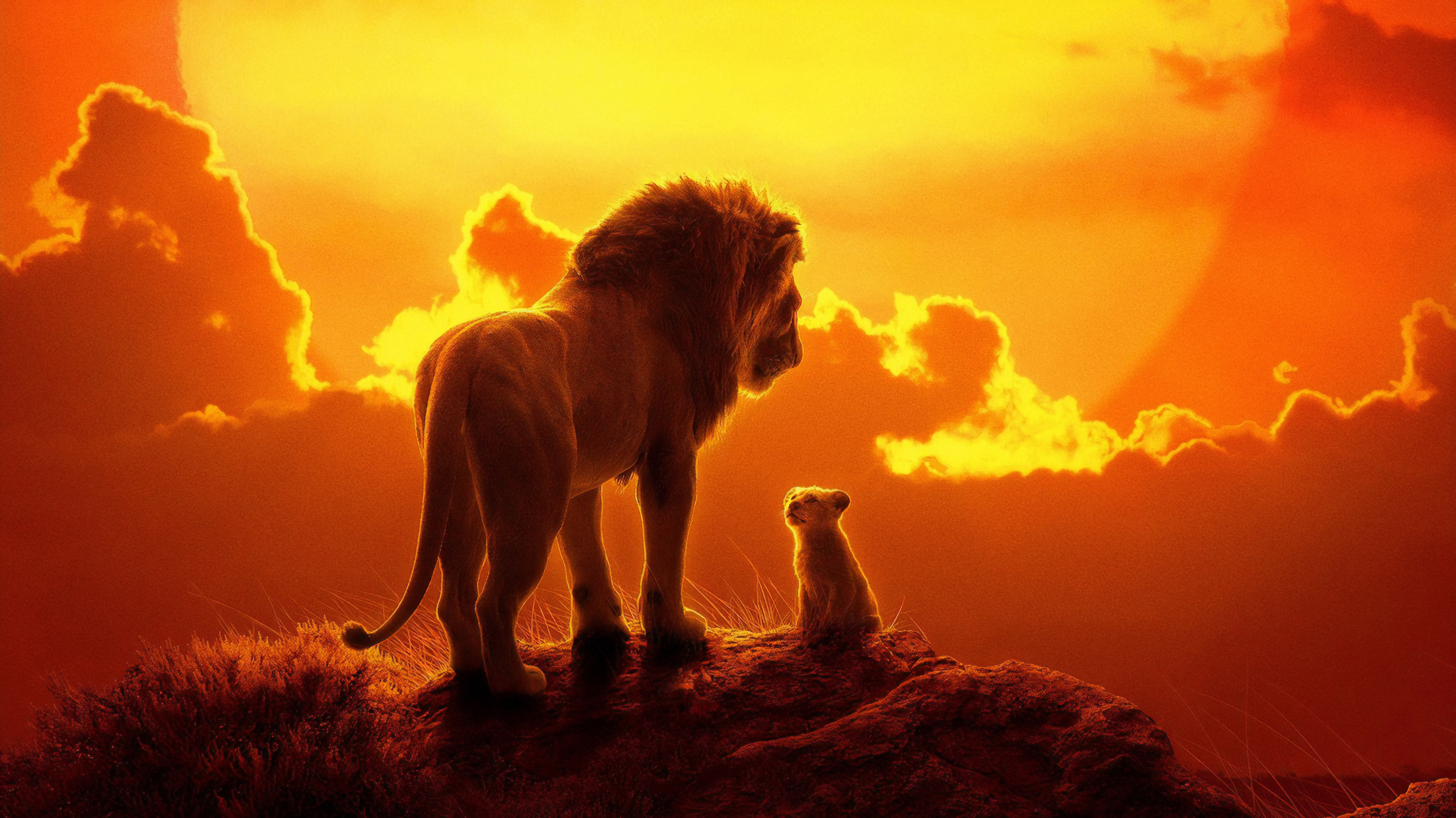 Laden Sie Der König Der Löwen (2019) HD-Desktop-Hintergründe herunter