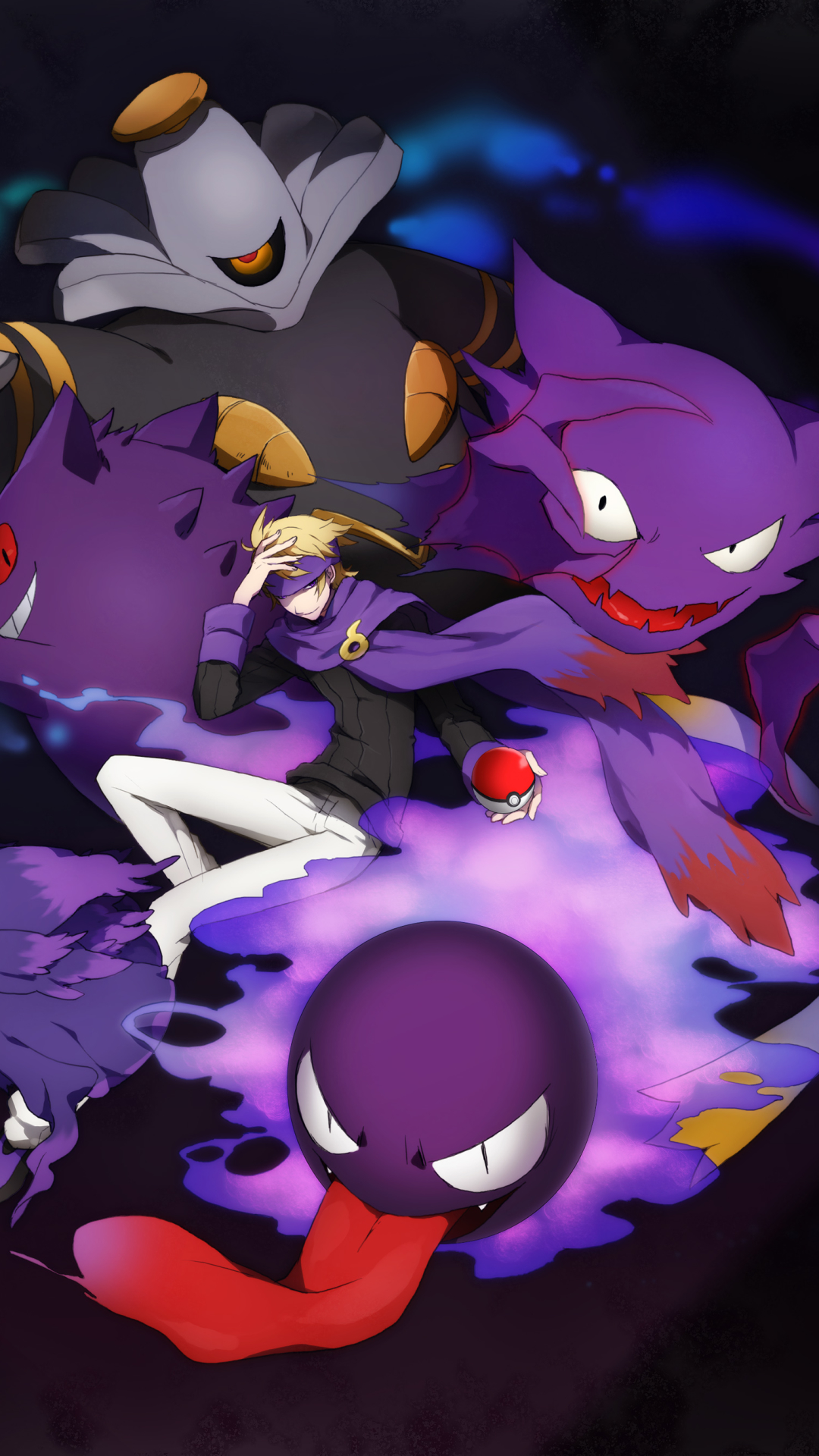 Download mobile wallpaper Pokémon, Video Game, Ghost Pokémon, Pokémon: Heartgold And Soulsilver for free.