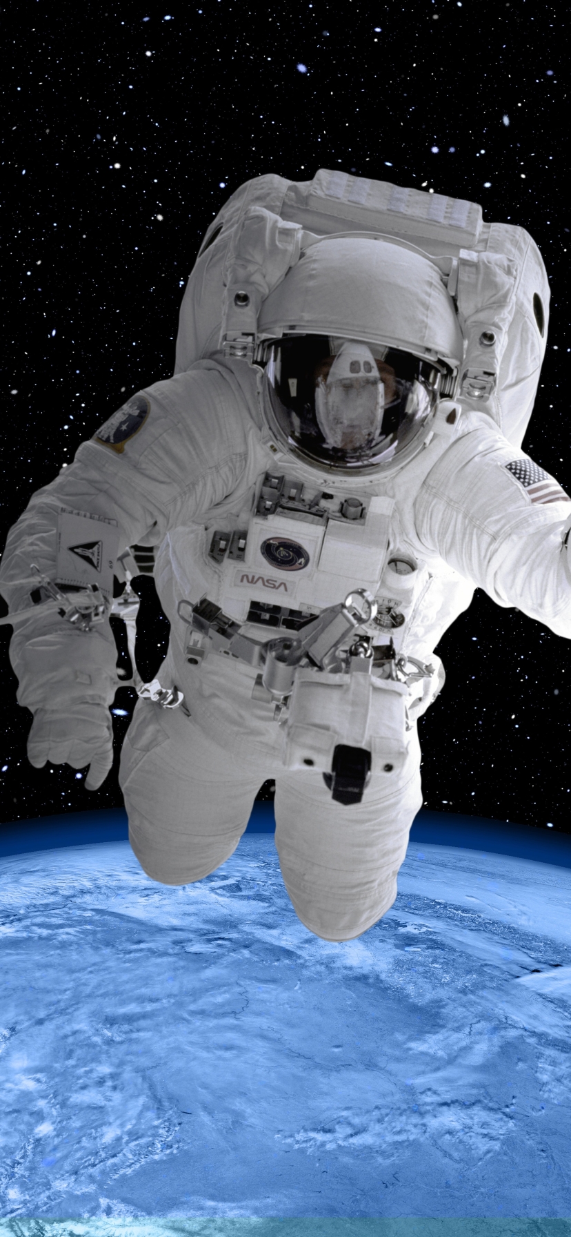 Download mobile wallpaper Sci Fi, Astronaut for free.