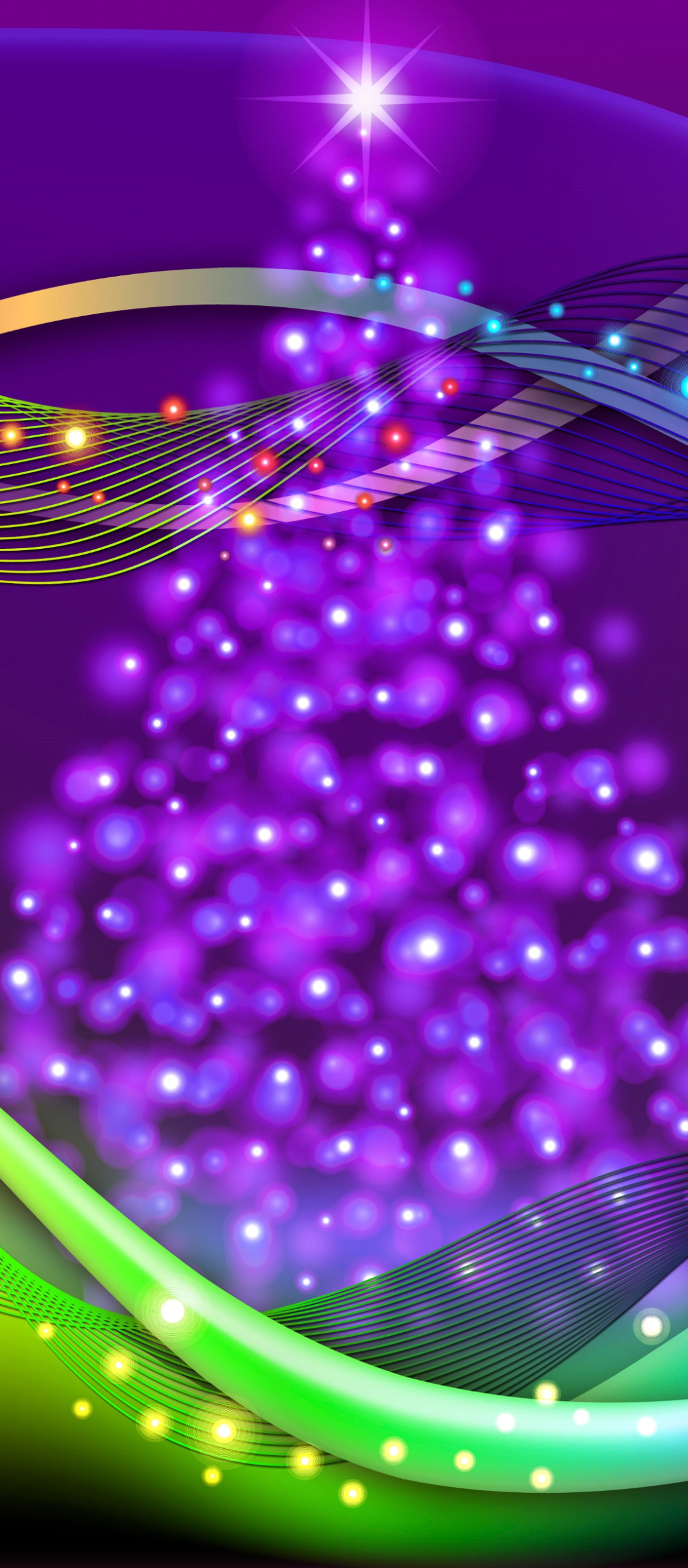 Download mobile wallpaper Christmas, Holiday, Colorful, Christmas Tree, Sparkles for free.