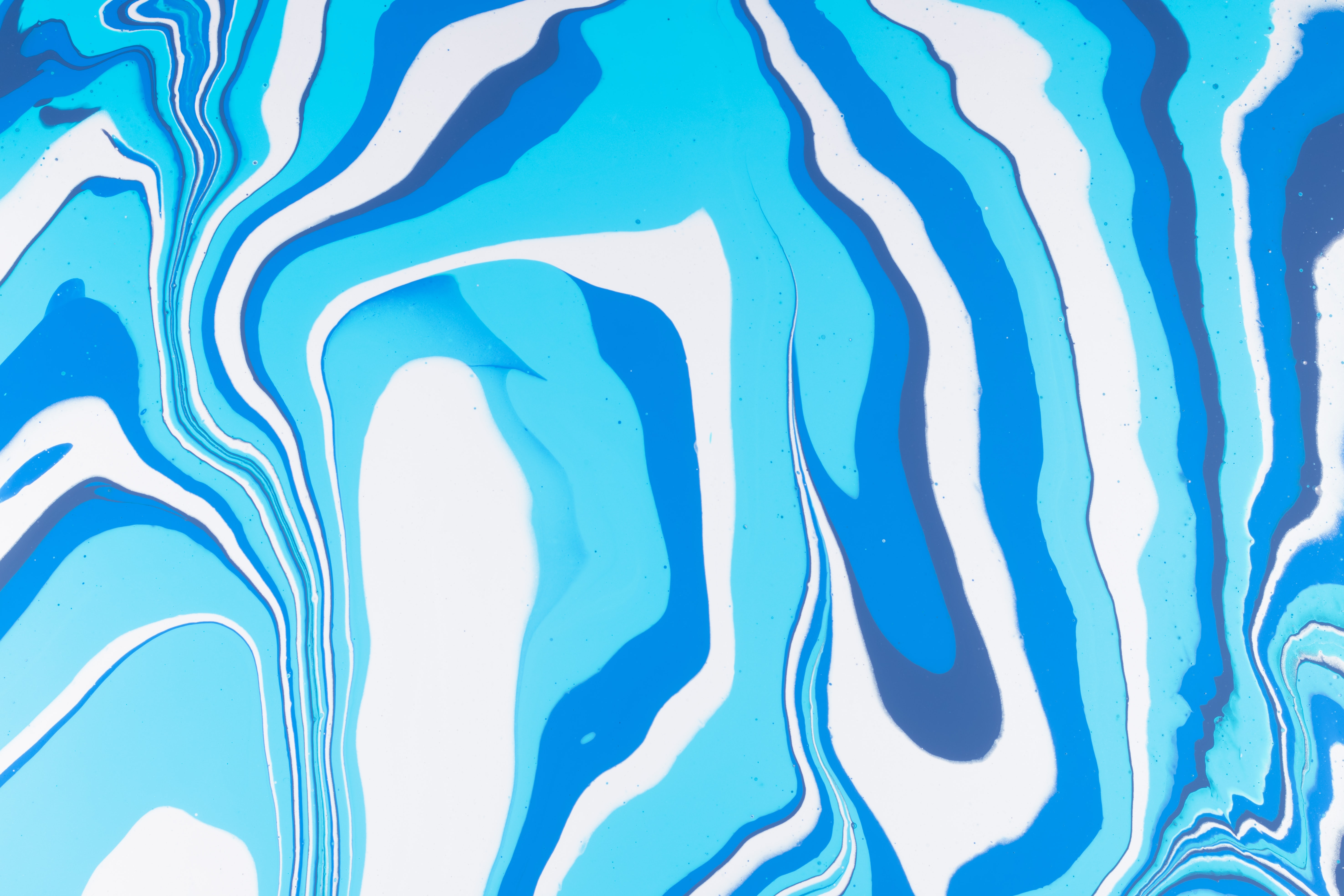 119115 Bild herunterladen abstrakt, blau, scheidungen, farbe, flüssigkeit, streifen, flüssige kunst, fluide kunst - Hintergrundbilder und Bildschirmschoner kostenlos