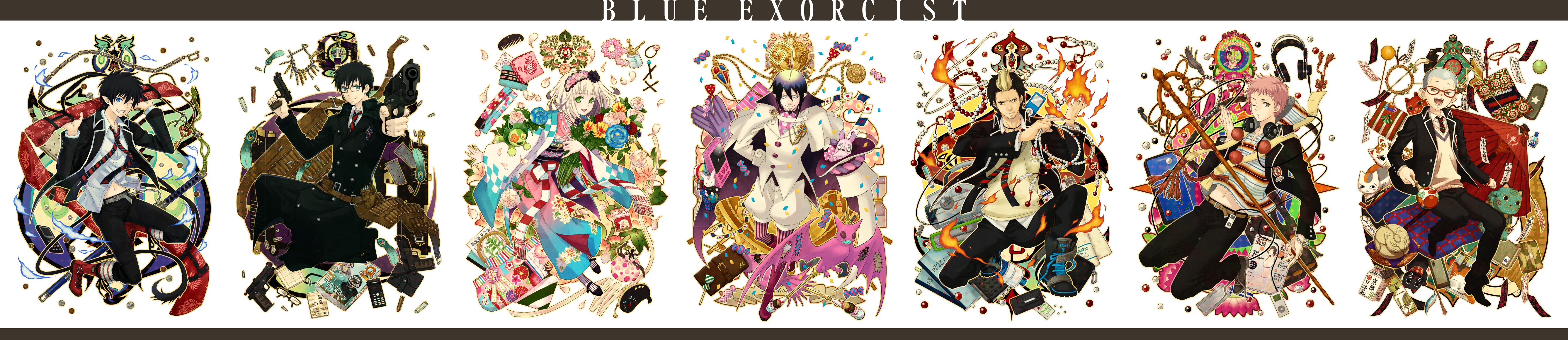 Handy-Wallpaper Animes, Blue Exorcist kostenlos herunterladen.