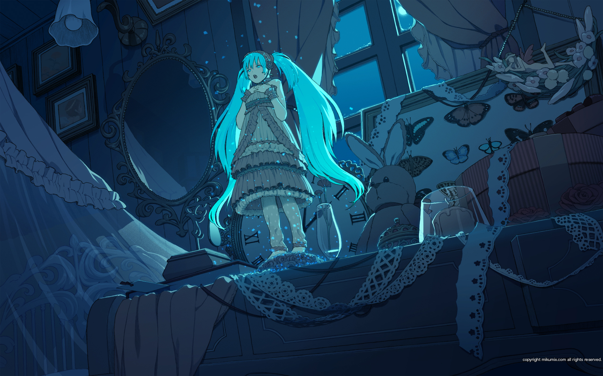 Handy-Wallpaper Vocaloid, Hatsune Miku, Animes kostenlos herunterladen.