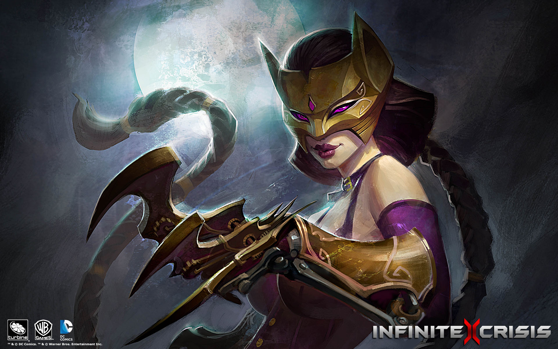 Download mobile wallpaper Catwoman, Video Game, Infinite Crisis for free.