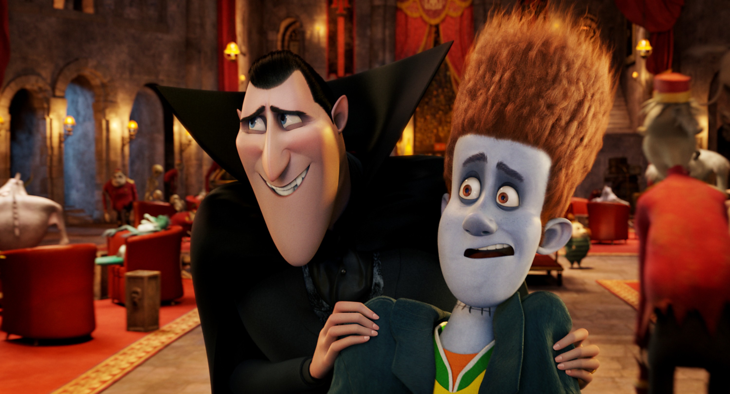 Free download wallpaper Movie, Hotel Transylvania, Dracula (Hotel Transylvania), Jonathan (Hotel Transylvania) on your PC desktop