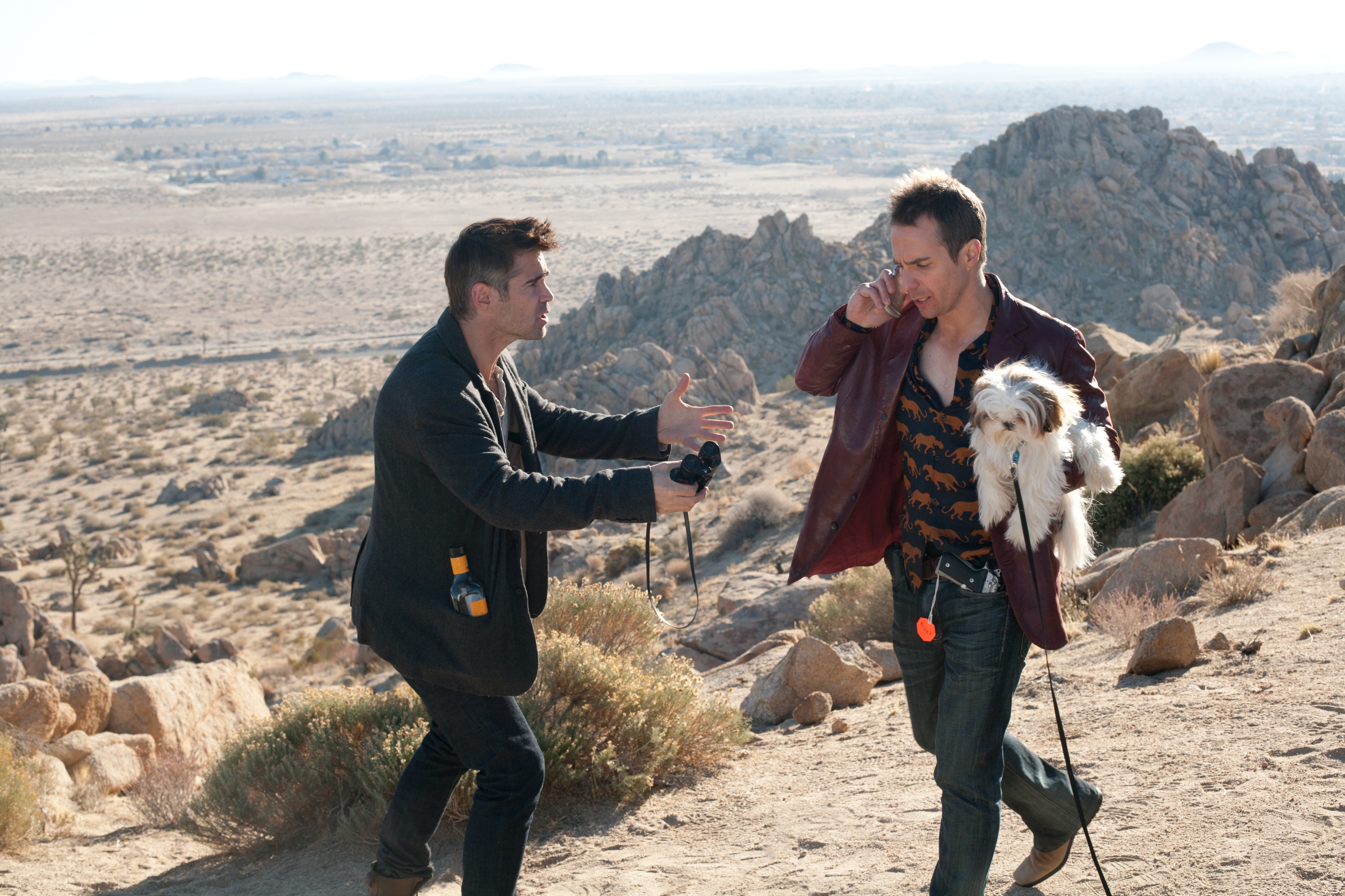 Download mobile wallpaper Colin Farrell, Movie, Sam Rockwell, Seven Psychopaths, Billy (Seven Psychopaths), Marty (Seven Psychopaths) for free.
