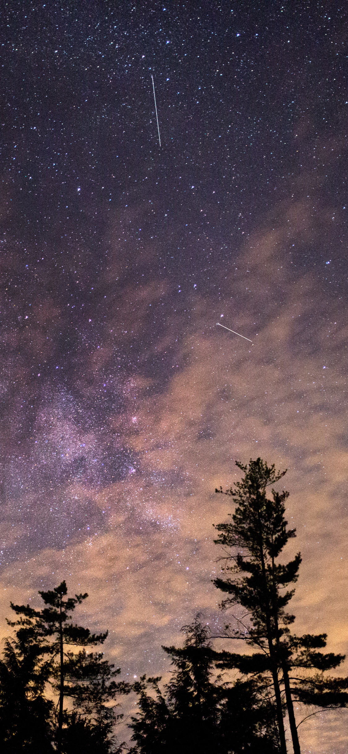 Download mobile wallpaper Nature, Sky, Stars, Night, Starry Sky, Earth for free.