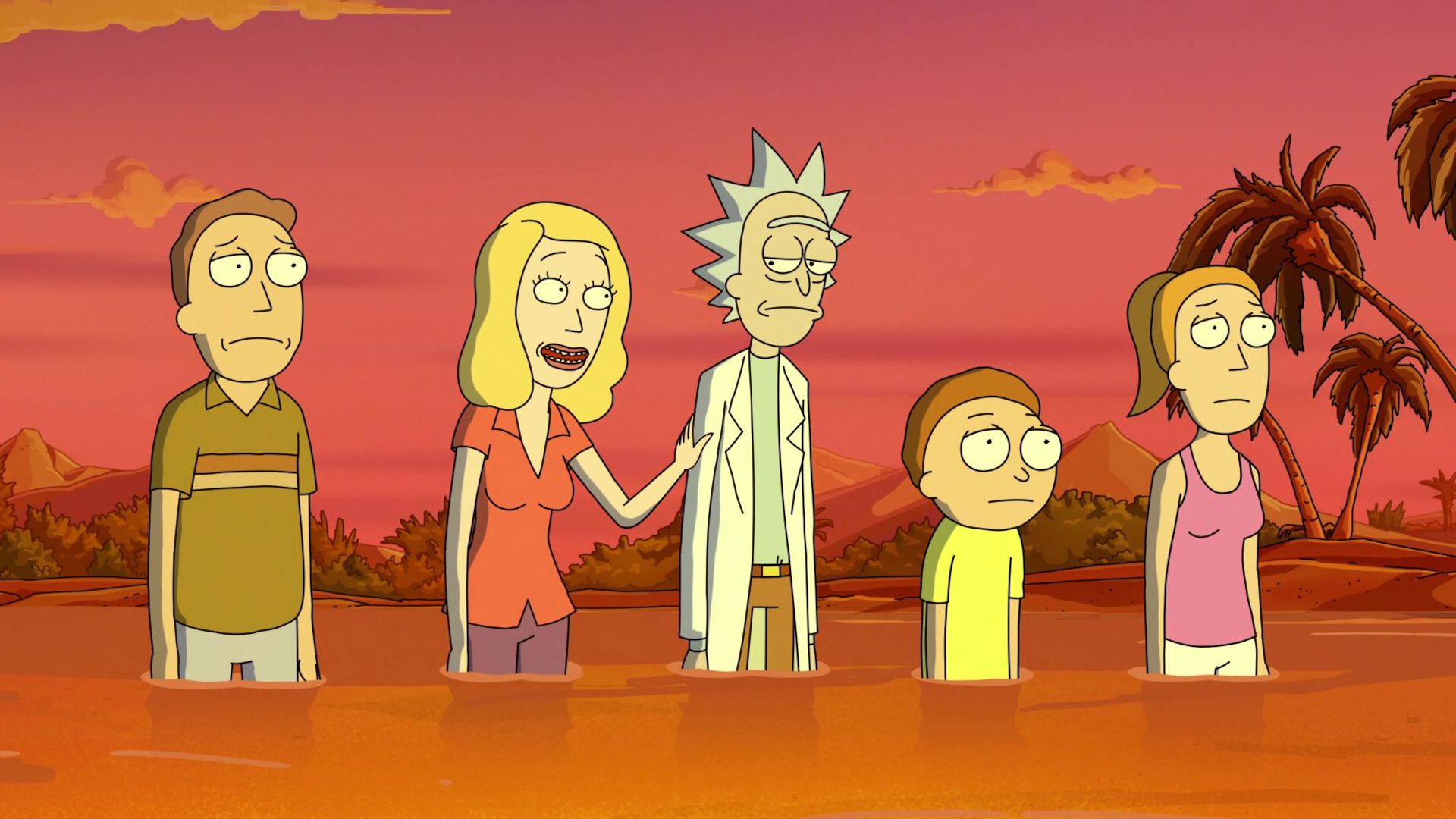 Download mobile wallpaper Tv Show, Rick Sanchez, Morty Smith, Rick And Morty, Beth Smith, Jerry Smith, Summer Smith for free.