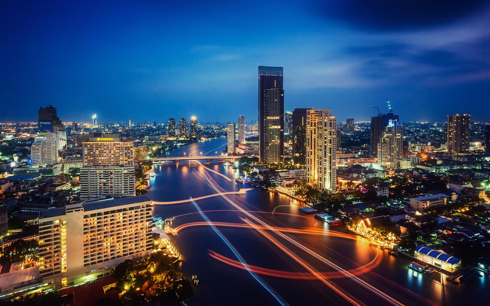 Скачать картинку Бангкок, Таиланд, Города, Сделано Человеком в телефон бесплатно.