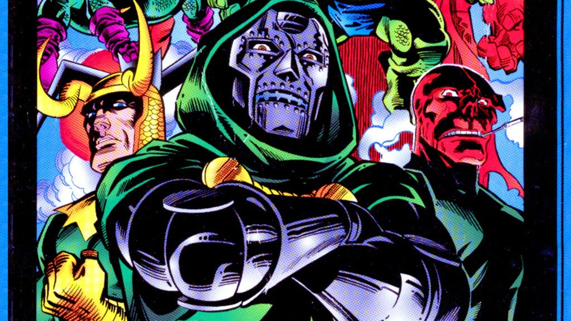 comics, bring on the bad guys: origins of marvel villains, doctor doom, loki (marvel comics), red skull (marvel comics)