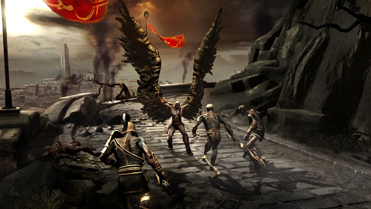 Laden Sie das Computerspiele, God Of War Iii-Bild kostenlos auf Ihren PC-Desktop herunter