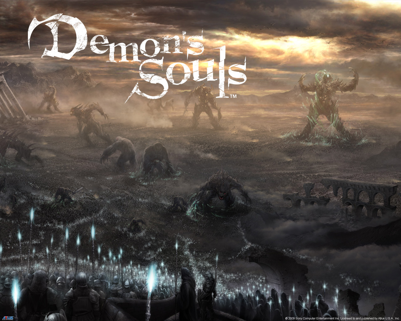 Handy-Wallpaper Computerspiele, Demon's Souls kostenlos herunterladen.